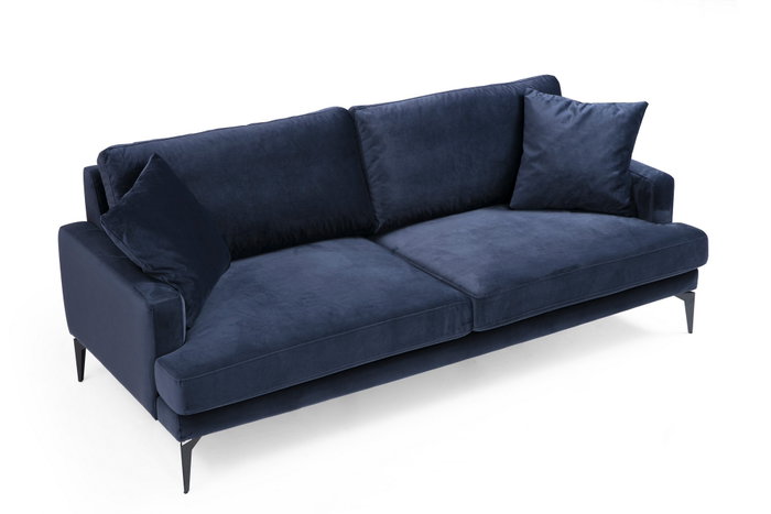Atelier Del Sofa Papira Sofá de 3 plazas Azul marino